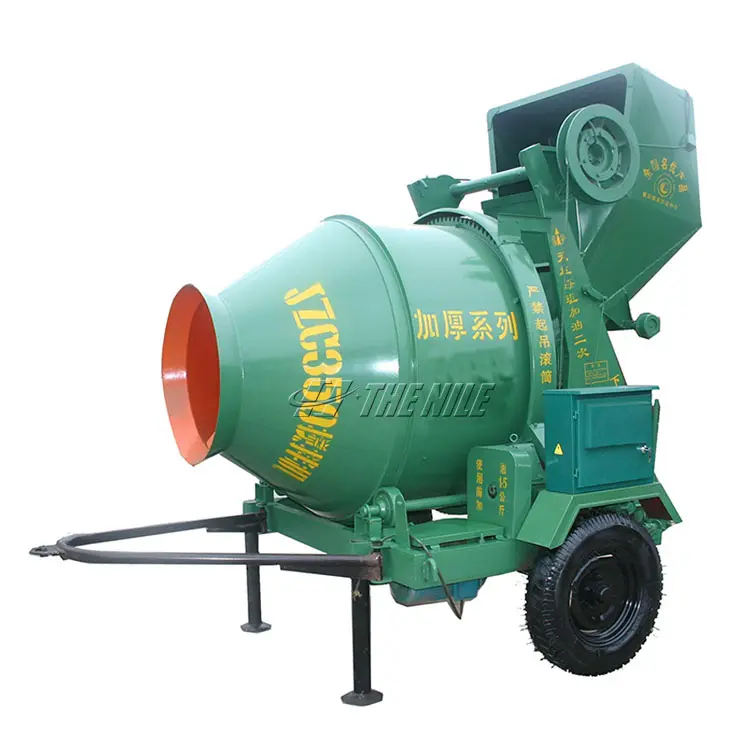 Misturador de concreto de qualidade superior, preço baixo, com elevador, misturador de concreto, máquina de misturador de tambor