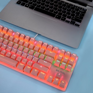 K300 Mechanical <strong>Keyboard</strong> Wired Green Axis Game Gaming Desktop 87-<strong>key</strong> <strong>Computer</strong> <strong>Light</strong>-emitting <strong>Keyboard</strong> - Product Image 3