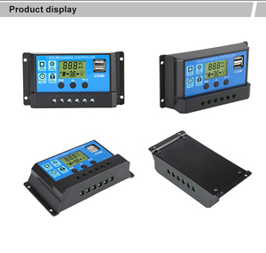 急速充電ソーラー充電コントローラーボード12V /24V/48v 10A/20A/30Aソーラーパネルコントローラー手動PWMソーラー充電コントローラー - Product Image 3