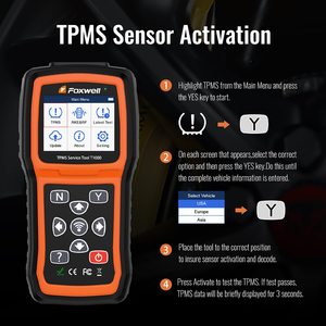 Foxwell TPMS Relearn Tool Werkzeug für das Reifendruck überwachungs system mit TPMS-Programmier diagnose - Product Image 2