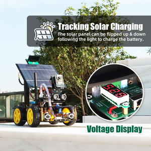 ESP32 Smart Robot Kit für die Arduino-Programmierung Solar Tracker Robot Kit DIY Electronics STEM Pädagogisch für Arduino Robotic Kit