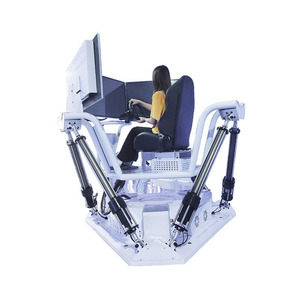 Three Screen Driving <strong>Simulator</strong> Electric Platform Virtual Racing Car 6DOF Driving <strong>Simulator</strong> - Product Image 3