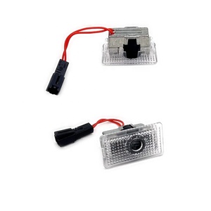 ไฟ LED สำหรับเทสลารุ่น3/Y/S/X ไฟพื้นโลโก้รถโปรเจคเตอร์ประตูสเต็ปไฟอุปกรณ์เสริมไฟภายในไม่ซีด - Product Image 1