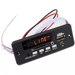 Беспроводной MP3 декодер модуль BT5.0 приемник автомобиля FM AUX USB MP3 WMA декодер плата цифровой светодиодный MP3 плеер аксессуары - Product Image 1