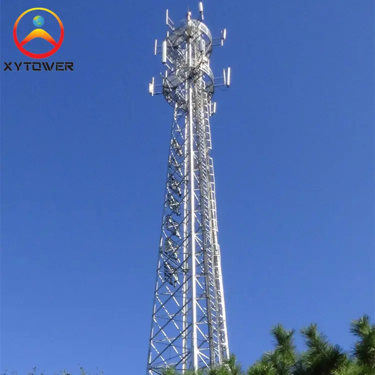Antena Wifi de largo alcance 4G Radio Autoportante Torre de Telecomunicaciones