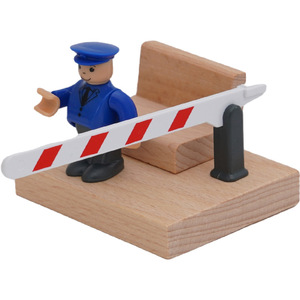 Montessori Bằng Gỗ Train Theo Dõi Bằng Gỗ Train Cầu Thẳng Bằng Gỗ Bài Nhạc Phụ Kiện Tương Thích Với Đường Sắt Thiết Lập Đường Sắt Train - Product Image 5