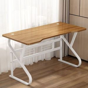 Gran oferta, escritorio de ordenador de madera Simple moderno, mesa Anticolisión de Metal, escritorio de estudio moderno, escritorios de ordenador de oficina - Product Image 2