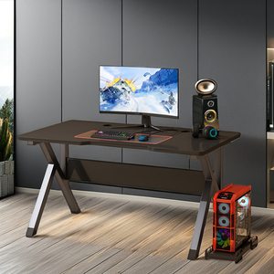 工厂批发定制简单电脑桌家庭办公酒店学习桌工作和游戏 - Product Image 3