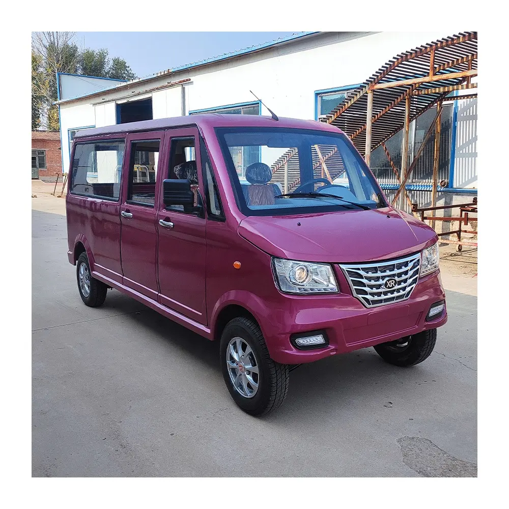 Kendaraan listrik mobil 4 roda penumpang pengiriman murah Van/Tiongkok kecil terpal komersial EV kargos Van kendaraan listrik