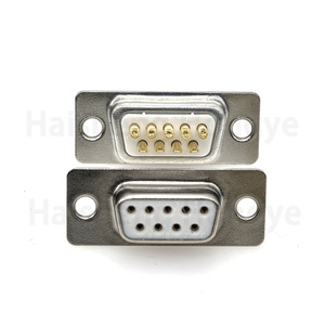 Nam nữ RS232 cổng nối tiếp 9 pin lắp ráp DB9 D-SUB nối vỏ nhựa DB 9pin Dsub cắm cho máy ảnh máy tính - Product Image 4