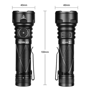 SOFIRN SR15 için süper parlak 4500 lümen 8 modu LED taktik el feneri Torch kamp açık USB için en güçlü ışık IPX8 - Product Image 5