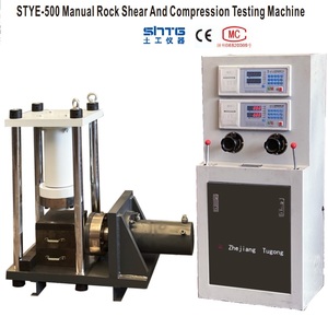 Máquina de prueba de compresión y cizalla de roca manual STYE-500 - Product Image 4