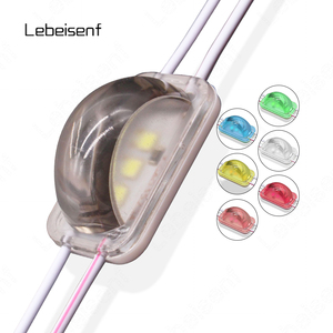โมดูล LED วงล้อตกแต่งตาไฟเส้นแรงดันต่ำ12V 24V 1.5W 2835 SMD 3 LEDs สีเดียว RGB Flash - Product Image 1