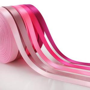 Yuena免费样品制造大库存批发全彩7/8缎带罗缎100码光滑缎带 - Product Image 3