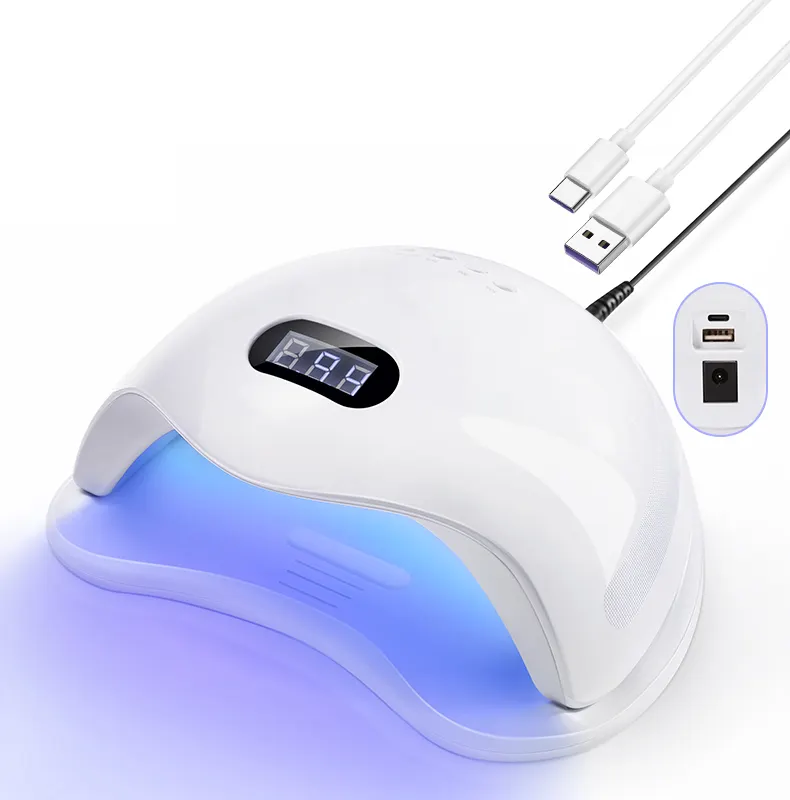 SUN 50 uv Nail Dryer Lamp Smart Led Nail Gel Curing Light lampada professionale per unghie 48w