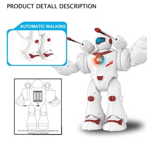 Robot de juguete inteligente para niños, con luz, función de disparo - Product Image 2