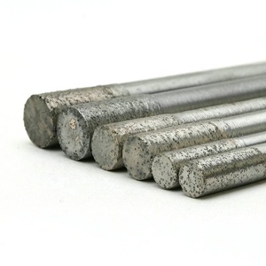 Düz tabanlı sinterlenmiş elmas kesim aracı taş kesici CNC elmas End değirmen taşı kesme yönlendirici ucu gravür - Product Image 4