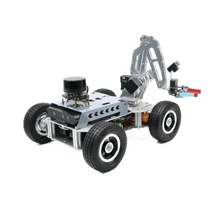 Lidar UGV шасси роботы ROS гусеничные роботы платформа беспроводной пульт дистанционного управления шасси AGV с механической рукой