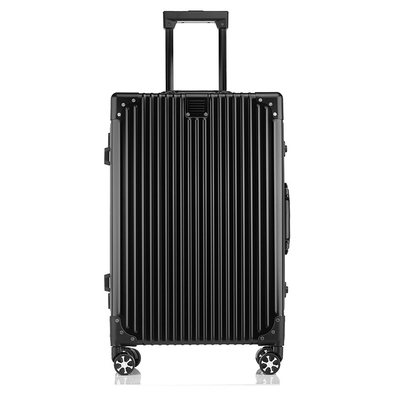 Modèle tout en aluminium noir à angle droit