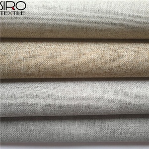 Phổ biến chống cháy Linen nhìn 100% polyester 300cm màn rèm vải - Product Image 2