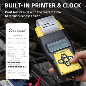 QUICKLYNKS tester per batterie per auto digitale per tester per batterie ios e Android con test di invecchiamento della batteria della stampante - Product Image 2