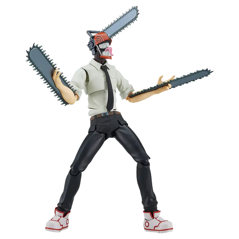 Mihox OEM Đồ chơi bằng nhựa lắp ráp dịch vụ Chainsaw người đàn ông bespoke bức tượng bức tranh Hot Đồ chơi hành động con số