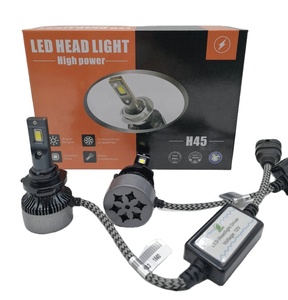 H4 H45 12000 lümen 45W ısıtma borusu H13 H7 H4 LED far ampulü - Product Image 1