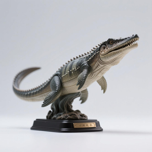 Customized Resin Dinosaur Statue PVC Lifelike Mosasaurus Model Figure - Product Image 2