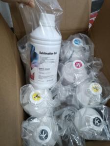 荧光洋红色荧光黄色1000毫升用于纺织品升华打印机墨水色彩鲜艳 - Product Image 2