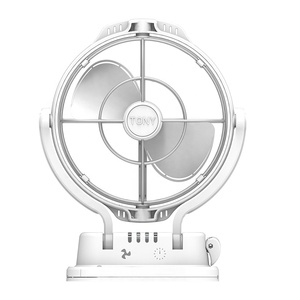 Flexible 8 Inch Quiet 2 Baldes Marine <strong>Fan</strong> 12V/24V RV caravan <strong>Fan</strong> with Brushless Motor