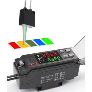 Sensor de reconocimiento de color de alta precisión, salida multicanal de cuatro vías, RGB, fuente de luz de tres colores, Sensor de código de color, ESR-401-RGB - Product Image 5