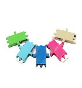 单模法兰耦合器适配器单工毫米双工光纤SCAPC LC ST FC UPC光纤适配器 - Product Image 1