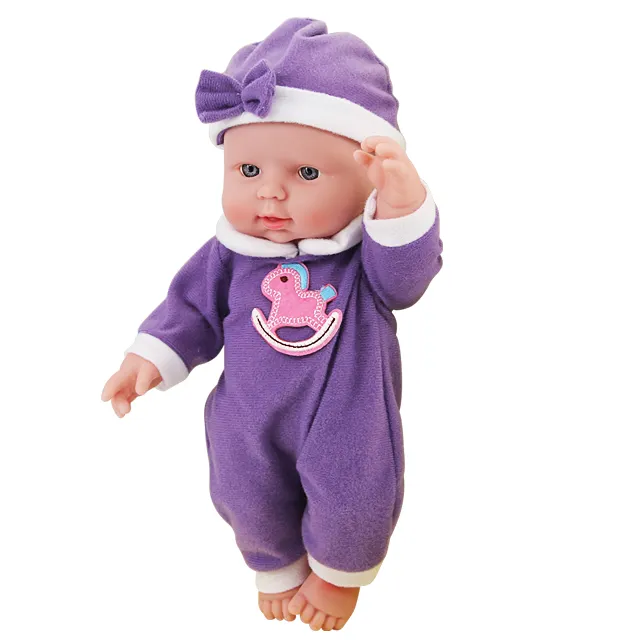 Commercio all'ingrosso Della Cina Fornitore 12 Pollici Baby Doll Reborn Bambole In Vinile Giocattoli Per I Bambini