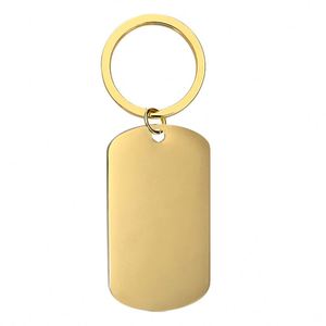 Özel QR kodu anahtarlık boş paslanmaz çelik barkod anahtarlık kimlik numarası otel adı kart lazer gravür metal boş anahtar zincirleri - Product Image 5