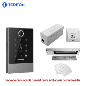 Controllo di accesso biometrico dell'impronta digitale combinazione di codice della carta Rifd elettrica dell'app di sicurezza - Product Image 4