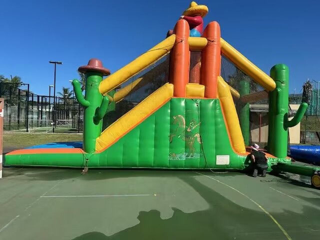 inflatable bounce house combo