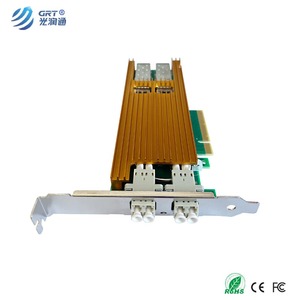 Tarjeta de red 10G Adaptador de derivación de servidor de doble puerto Ethernet con módulo SR Inter 82599 chip - Product Image 3