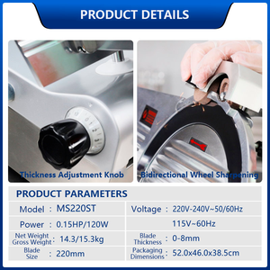 Thịt <span class=keywords><strong>Slicer</strong></span> thịt thương mại <span class=keywords><strong>Slicer</strong></span> thịt điện <span class=keywords><strong>Slicer</strong></span> thịt công nghiệp <span class=keywords><strong>Slicer</strong></span> thịt <span class=keywords><strong>Slicer</strong></span> máy - Product Image 6
