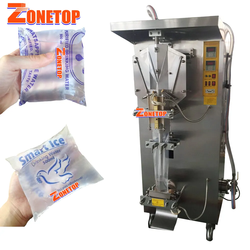 2000 saco Por Hora Vertical Automática 500Ml Plastic Bag Bolsa Suco de Frutas Líquido Máquina de Embalagem de Enchimento de Água Sachê