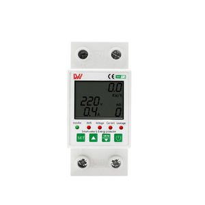 Interruttori WIFI Smart MCB Over Curent Timer interruttore digitale sotto-tensione protettore relè di tensione regolabile 220V 63A - Product Image 1