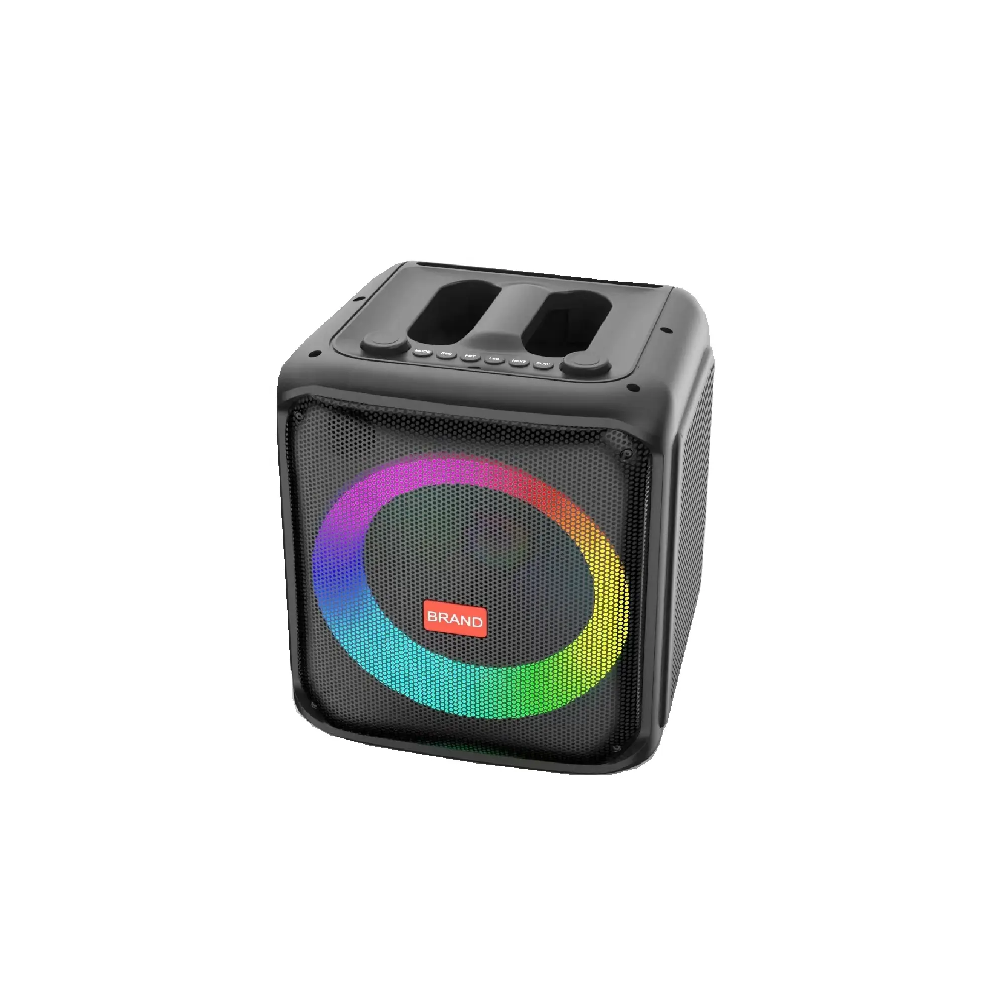 Altoparlante portatile in plastica popolare Woofer da 8 pollici suono intorno al sistema PA Audio/altoparlante ricaricabile per feste