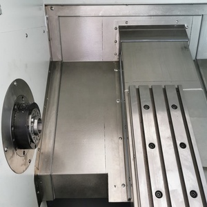 Tornio verticale automatico CNC macchina semens GSK sistema di controllo leggero Slant letto tornio per costruzione 220V usato nuovo - Product Image 4
