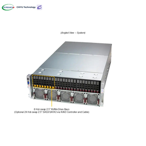 Supermicro GPU một máy chủ Cộng-4145gh-tnmr 4U Rackmount máy chủ Quad AMD bản năng gia tốc mi300a ai llm HPC khối lượng công việc kho - Product Image 2