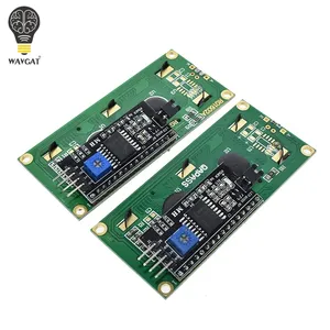 WAVGAT LCD1602 1602 <strong>LCD</strong> Module Blue Screen 16x2 Character <strong>LCD</strong> <strong>Display</strong> PCF8574T PCF8574 IIC <strong>I2C</strong> <strong>Interface</strong> 5V - Product Image 3