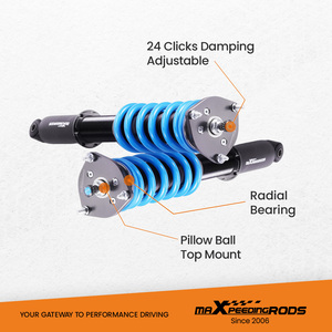 MaXpeedingrods 24 Damper Damper Damper Infiniti Q50 2014-2023 RWD için 2.0T hariç şoklar yaylar kiti tıklayın