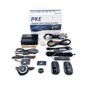OVI 9100, alarma de coche unidireccional Universal, sistema de entrada sin llave inteligente automático, botón de arranque, arranque de encendido, arrancador de motor remoto de coche - Product Image 1