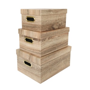 Benutzer definierte dekorative versch achtelte Rechteck Home Storage & Organisation Verpackung Papier Box Karton Aufbewahrung sbox - Product Image 1