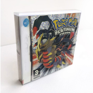 Pokemoned NOE UKV almanca İngilizce dil Platin Edition plastik Shell kılıf Nintendo DS 3DS 2DS oyunlar ve kartlar için - Product Image 1