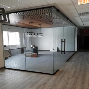 Divisorio panoramico dell'ufficio di alta qualità elegante e professionale con le caratteristiche di riduzione del rumore anti-uv - Product Image 1