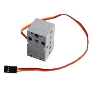 Geekservo Servo grigio/rosso 360 gradi 2KG/0.7KG servomotore doppio albero di uscita Servo programmabile per Micro:bit Raspberry Pi - Product Image 2